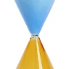 KARE Design Zandloper Blauw-Oranje 5 Minuten Ø7cm