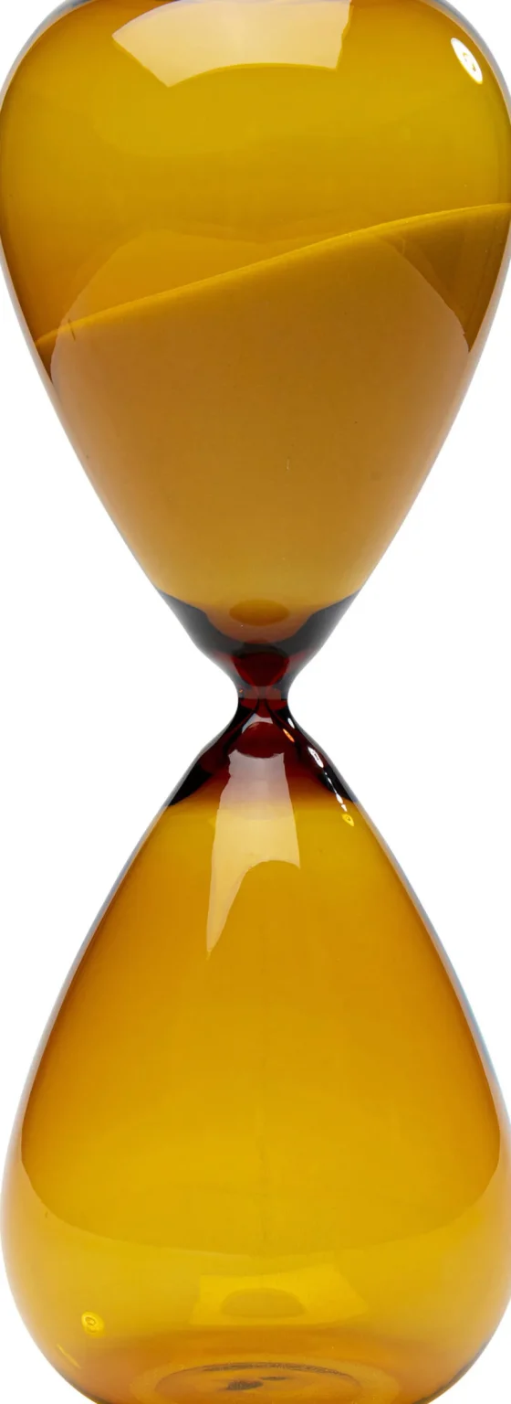 KARE Design Zandloper Timer Amber 36cm