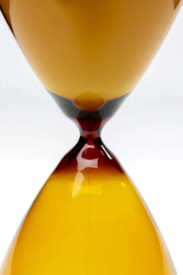 KARE Design Zandloper Timer Amber 36cm