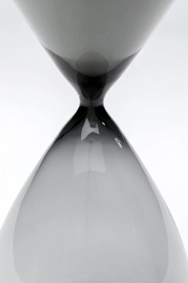 KARE Design Zandloper Timer Black 43cm