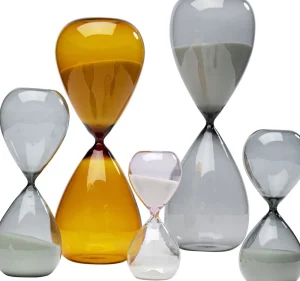 KARE Design Zandloper Timer Clear 17cm